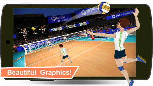 ดาวน์โหลดเกมส์ Volleyball Champions 3D 2014