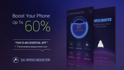 App เร่งความเร็วเกมส์ DU Speed Booster