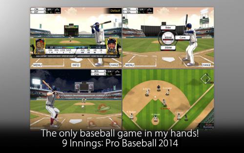เกมส์การ์ดเบสบอล 9 Innings Pro Baseball