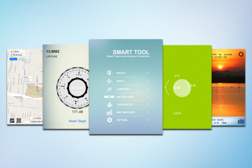 App เข็มทิศ Smart Tool