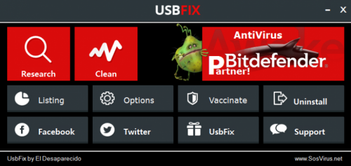 โปรแกรมสแกนไวรัส usb