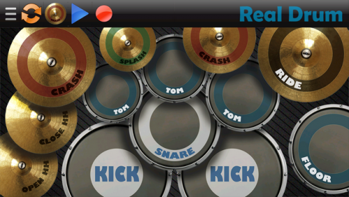App ตีกลอง Real Drum