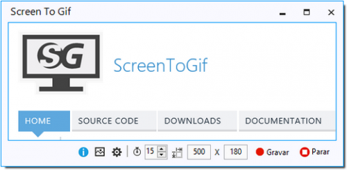โปรแกรมอัดวิดีโอหน้าจอ Screen to GIF