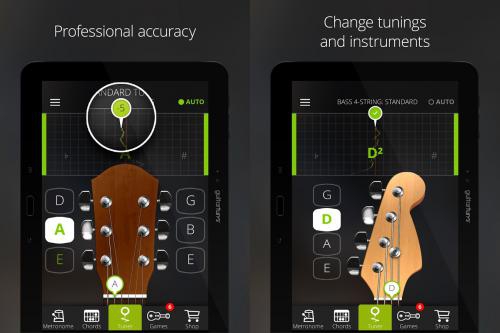 App ตั้งสายกีต้าร์ จูนสายกีต้าร์ Guitar Tuner Free