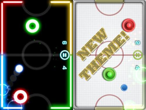 โหลดเกมส์ Glow Hockey 2