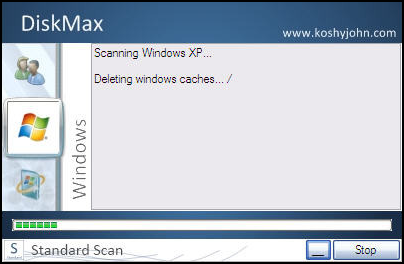 โปรแกรมตรวจสอบฮาร์ดดิสก์ DiskMax