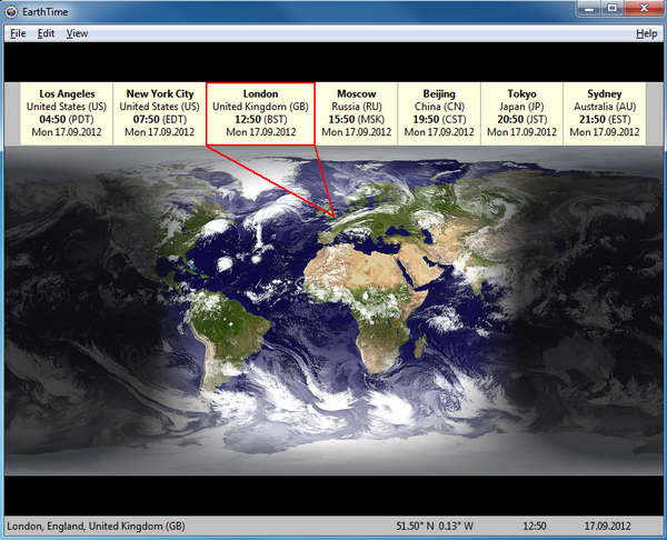 for windows download EarthTime 6.24.8