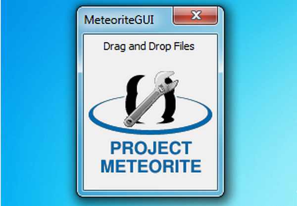 โปรแกรมซ่อมไฟล์วิดีโอ Meteorite 