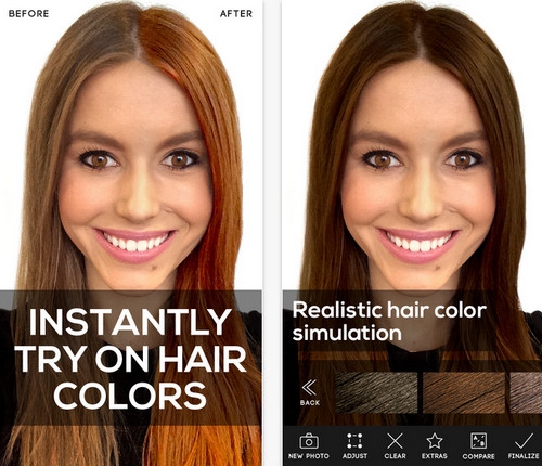 App แต่งรูปเปลี่ยนสีผม Hair Color