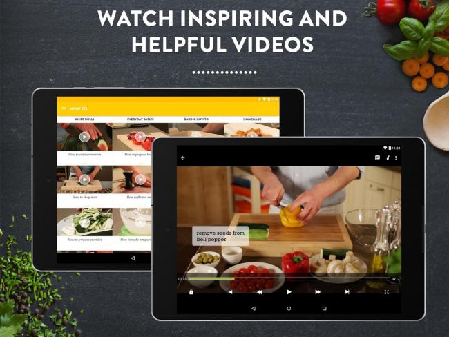 App สูตรอาหาร สอนทำอาหาร Kitchen Stories