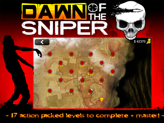 App เกมส์ยิงปืนสไนเปอร์ Dawn Of The Sniper