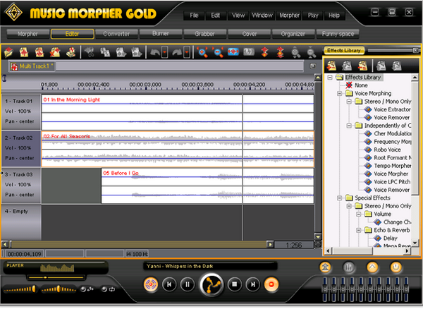 โปรแกรมทำเพลง AV Music Morpher GOLD
