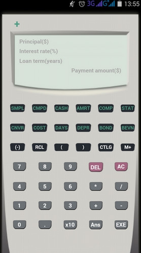 App เครื่องคิดเลข Financial Calculator