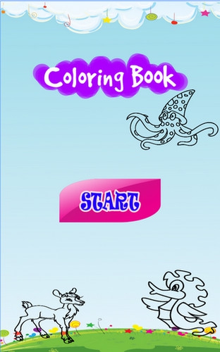 App ระบายสีการ์ตูน Animal Coloring Book