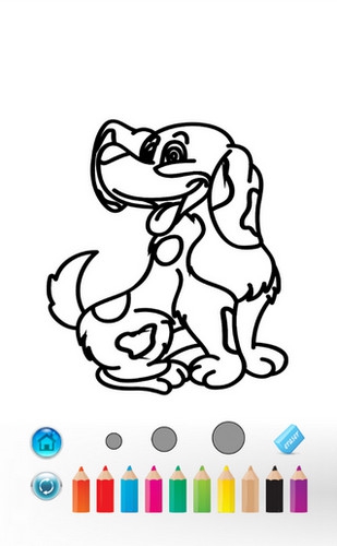App ระบายสีการ์ตูน Animal Coloring Book