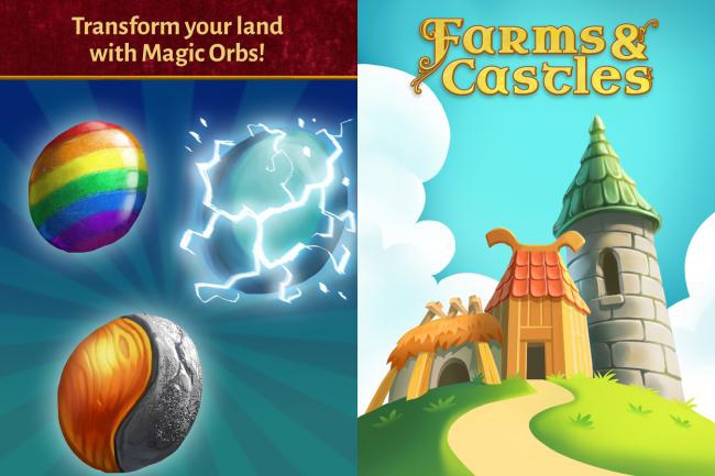 เกมส์ขยายปราสาท Farms Castles