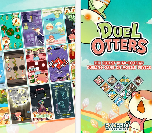 App เกมส์ตัวนากท้าดวล Duel Otters