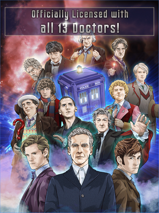 App เกมส์เรียงแถวสี Doctor Who Legacy