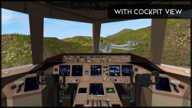 เกมส์จำลองขับเครื่องบิน Avion Flight Simulator 2015