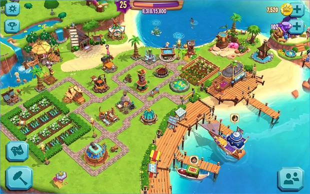 เกมส์สร้างเมือง Paradise Bay