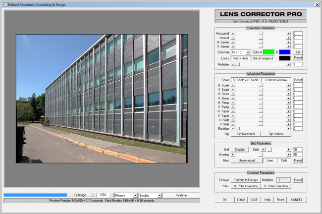 โปรแกรม Lens Corrector PRO แก้ไขสัดส่วนที่บิดเบี้ยวของรูปภาพ