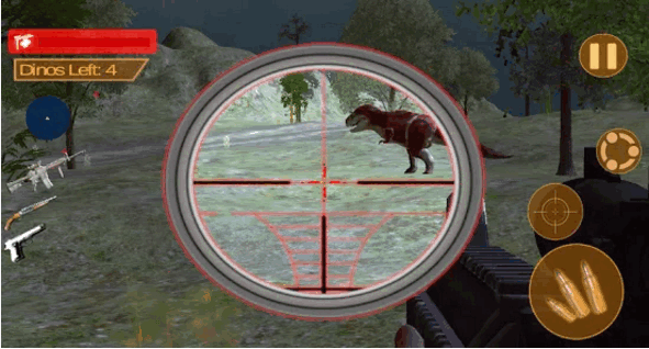เกมส์ Dino Jungle Hunt 