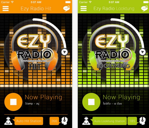 App ฟังเพลง Ezy Radio