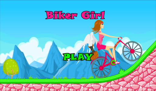 เกมส์ Biker Girl Hill Climb Cycling