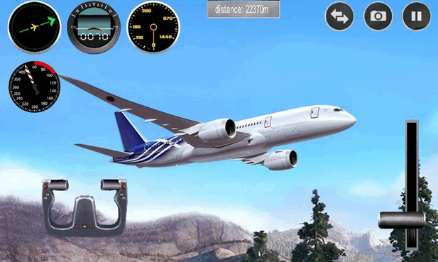 เกมส์ขับเครื่องบิน Plane Simulator 3D