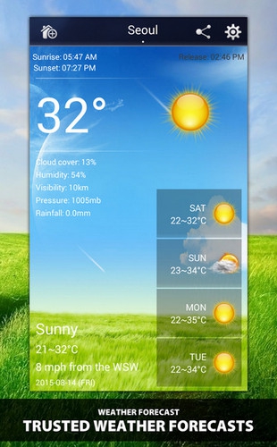 App รายงานสภาพอากาศ Weather Ultimate