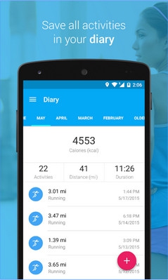 App เปลี่ยนฟิตเนส Run Walk GPS & Calories Burner