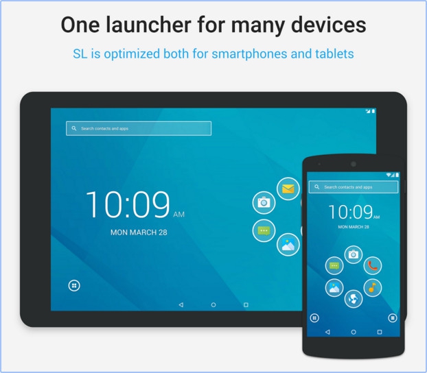 App ตกแต่งแอนดรอยด์ Smart Launcher 3
