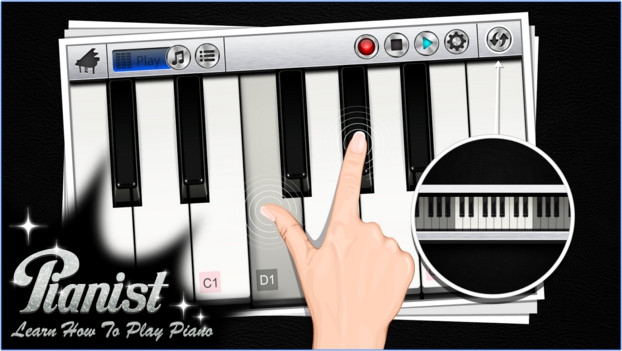 App สอนเล่นเปียโน Pianist