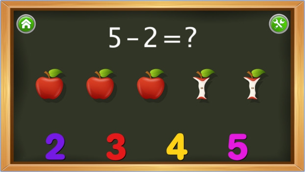 App สอนคณิตศาสตร์เด็ก Kids Numbers and Math FREE