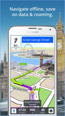 App แผนที่นำทาง GPS Navigation & Maps Sygic