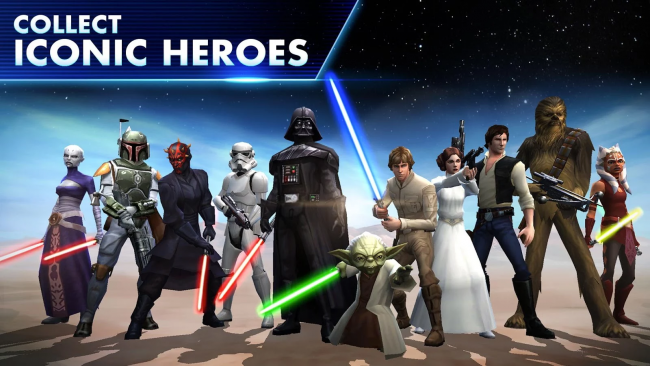 ดาวน์โหลด Star Wars Galaxy of Heroes