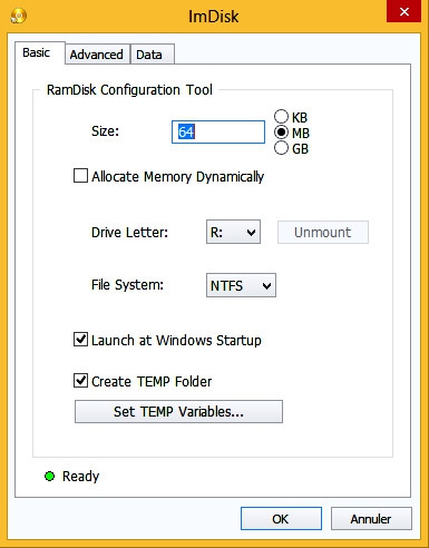 โปรแกรมเม้าท์ไฟล์ สร้างไดร์ฟจำลอง ImDisk Toolkit