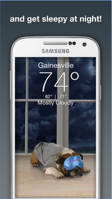 App หมาน้อยพยากรณ์อากาศ Weather Puppy