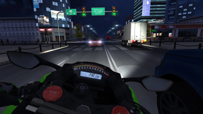 เกมส์ขี่มอเตอร์ไซค์ Traffic Rider