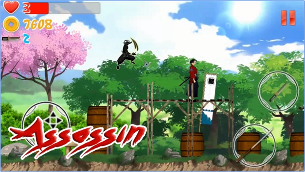 App เกมส์ซามูไร ต่อสู้ Samurai Ninja Fighter