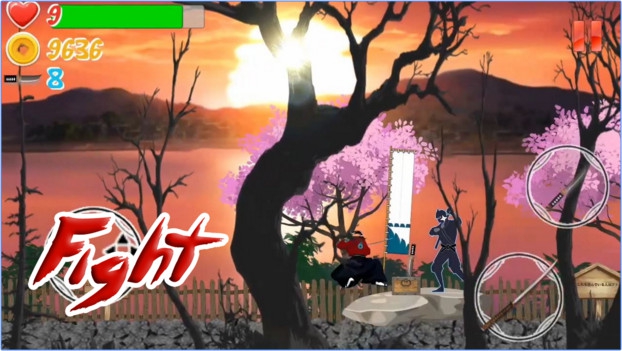 App เกมส์ซามูไร ต่อสู้ Samurai Ninja Fighter
