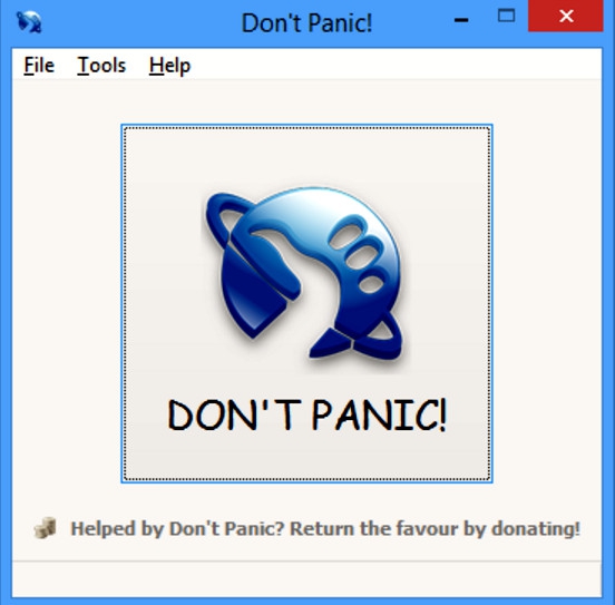 โปรแกรมปิดโปรแกรมที่ไม่จำเป็น Dont Panic