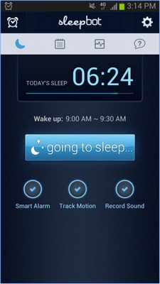 App นอนหลับสบาย SleepBot