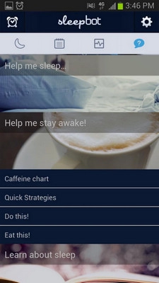 App นอนหลับสบาย SleepBot