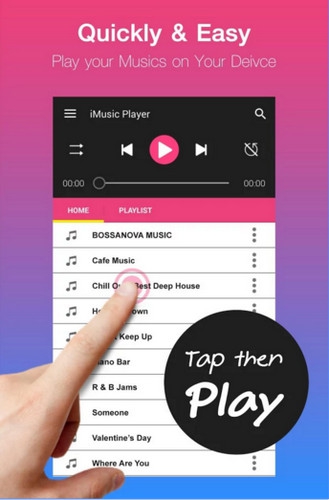 App ฟังเพลง Lite iMusic Player for Android