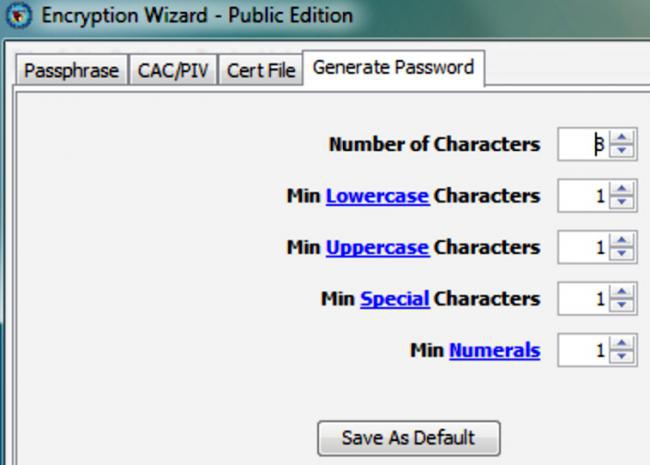 โปรแกรมเข้ารหัสข้อมูล Encryption Wizard