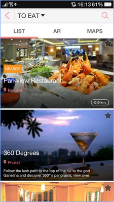 App หาที่เที่ยว ROMANCE in Thailand
