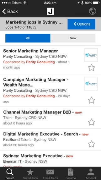 App หางาน สมัครงาน Jora Job Search