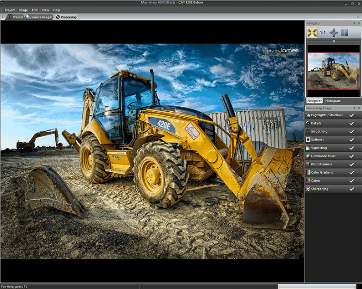 Machinery HDR Effects 3.1.4 instaling