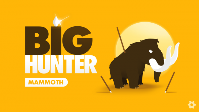 Big Hunter (App เกมส์คนป่าล่าช้างแมมมอธกิน)